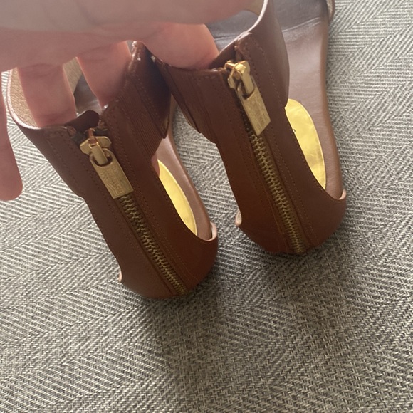 Michael Kors Genuine Leather Strappy Sandals - Picture 5 of 7